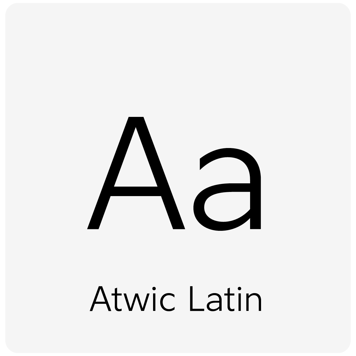 Link to Atwic Latin